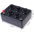 Miniatyrbild 3 av 5: 0-9999,9 Ohm Variable Decade Resistor Resistor Box Physical T Black One Size