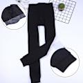 Miniatyrbild 4 av 5: Ull Base Layer Byxor Herr Ull Base Layer Thermal Svart