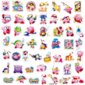 Miniatyrbild 4 av 5: 100 st Cartoon Kirby Stickers Gitarr vattentäta dekaler