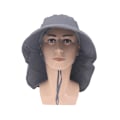 Miniatyrbild 5 av 8: Hästsvans Hål Visir Hattar Summer Bucket Hats för kvinnor Army green Light purple