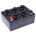 Miniatyrbild 4 av 5: 0-9999,9 Ohm Variable Decade Resistor Resistor Box Physical T Black One Size