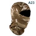 Miniatyrbild 1 av 5: Kamouflage Balaclava Full Face Wargame Cykelhjälm Liner A1 A23