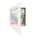 Miniatyrbild 1 av 8: My Little Davinci trä tavelram 20 ark konstverk - barn vit onesize