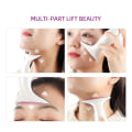Miniatyrbild 4 av 9: Nackmassage EMS Double Chin Remover V Line Chin Lift Up vit 50*92*135mm