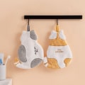 Miniatyrbild 4 av 5: Mikrofiberhanddukar Handdukar Handduk för kök Badrum Gul