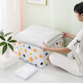 Miniatyrbild 6 av 8: Folding Quilt Förvaringsväska Kläder Sängkläder Filt Garderob Orgel A&S55*36*20 A&S55*36*20