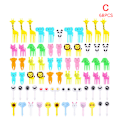 Miniatyrbild 1 av 5: Fruktgaffel Tecknad Minidjur Jul Halloween Snacks C C