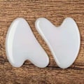 Miniatyrbild 5 av 5: Jade Roller Gua sha Board Anti Aging Ansiktsmassage Skönhetsvård S Roller+Scrapingboard Roller+Scrapingboard