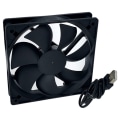 Miniatyrbild 4 av 5: 5V USB borstlöst hylslager fläkt PC- case CPU Kylare Kylning