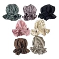 Miniatyrbild 4 av 8: No Heat Hair Curlers Lazy Hair Rollers Heatless Curling Rod Pink Gold