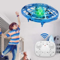 Miniatyrbild 1 av 9: UFO med gest sensor drone barnleksak blå med fjärrkontroll red with remote control