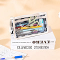 Miniatyrbild 5 av 8: Lattice Case rutmönster Vattentät förvaring ej transparent not transparent