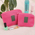 Miniatyrbild 9 av 9: Ms multifunktionssmink till förvaringsväska gul 16×12㎝ pink 16×12㎝