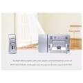 Miniatyrbild 8 av 9: Digital projektor väckarklocka silver silver