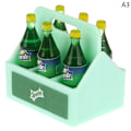 Miniatyrbild 1 av 5: 1Set Dockhus Miniatyr Cola Soda Sprite Flaskor Modle Kök A1 A3