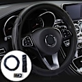 Miniatyrbild 4 av 5: Universal Auto Car Rat Cover Läder Andas Anti Black One Size