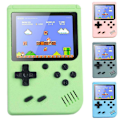 Miniatyrbild 1 av 2: Inbyggd 500 klassiska spel Retro spelkonsol barngåva blå green