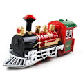 Miniatyrbild 6 av 8: Elektrisk tåg leksak järnväg modell set julklapp 1st
