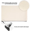 Miniatyrbild 3 av 5: 10-pack tom gör-det-själv hantverksväska Canvas Case Tomma sminkväskor Canvas Pennspåse Bulk Canvas Kosmetikväska Multi
