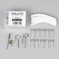 Miniatyrbild 1 av 5: DIY Rebuild Kit 0,6ohm Mesh Coil Resistance Värmtrådsverktyg 1Set