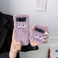 Miniatyrbild 5 av 5: Skyddande Puffy Case - Samsung Galaxy Z Flip 4 Lila