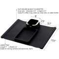 Miniatyrbild 8 av 11: Soffbricka Silikon Recliner bricka Cup svart black