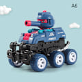 Miniatyrbild 1 av 8: 1st Tankbilleksak Rescue Bots Deformation Billeksak Mörkblå