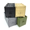 Miniatyrbild 5 av 8: Base Container Blocks MOC Building Blocks Toy Brown Gray