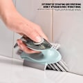 Miniatyrbild 3 av 5: Golvskurborste med tvål Dispenser V-Shape Styva borstar Golvborste för badrum