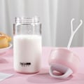 Miniatyrbild 2 av 8: 380 ml automatisk blandningskopp elektrisk proteinshakerflaska grön 380ml pink
