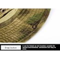 Miniatyrbild 5 av 8: Camouflage Hat Tactical Bucket Hats Sommar Jakt Vandring Outdo python grön en one size