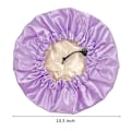 Miniatyrbild 3 av 5: 3 st barnhattar i satin, nattsömnshattar, justerbara hattar