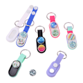 Miniatyrbild 4 av 5: PopPuck Fidget Hand Spinner Series Elastiska magnetleksaker Svart White