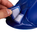 Miniatyrbild 5 av 8: Uppblåsbar hårtvättställ Bärbar PVC-schampobassäng Blå Blue