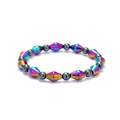 Miniatyrbild 1 av 5: 2-Pack Anti-Angst Magnetic Anklet Obsidian Chakra Anklet
