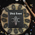 Miniatyrbild 8 av 8: Trä Runor Sten Set Häxor Rune Set 14 ST Graverad Rune