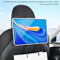 Miniatyrbild 6 av 8: 1st för Tesla Model 3 Y Baksäte Telefonhållare Krok 360 grader 1st