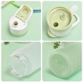 Miniatyrbild 5 av 8: 700 ml bärbar 2 i 1 frostad sprayvattenflaska utomhuskopp rosa 700ml green