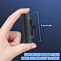 Miniatyrbild 8 av 8: 5000Mah trådlös Mini Power Bank snabbladdning rosa iphone ipod black type-c