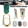 Miniatyrbild 2 av 10: Telefonställ i marmor Magnetisk telefonhållare Justerbart hopfällbart telefongrepp i metall Gold Rose Gold