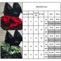 Miniatyrbild 4 av 4: Lady Sexiga underkläder Sovkläder Babydoll Spets Nattkläder Pyjamas Set grön XL dark green M