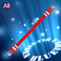 Miniatyrbild 1 av 5: 1 st Novelty Spinning Pen Roterande Gaming Kulspetspenna För Barn Red One Size