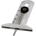Miniatyrbild 1 av 5: Däckdjupsmätare Bärbar 0-30 mm rostfritt stål snidningsdjup Däckmätare Caliper däck