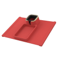Miniatyrbild 2 av 9: Soffbricka Silikon Recliner bricka Cup svart red