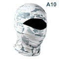 Miniatyrbild 1 av 5: Kamouflage Balaclava Full Face Wargame Cykelhjälm Liner A1 A10