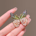 Miniatyrbild 5 av 5: Gradient Crystal insekt Broschlegering för kvinnor Bee Dragonfly