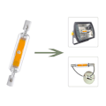 Miniatyrbild 2 av 8: LED COB Glasrör COB Glödlampa AC110V 220V Halogenlampa typ-A12
