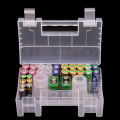 Miniatyrbild 3 av 5: Plastbatterilåda Förvaringsväska Case Organizer för AA AAA C one size