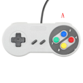 Miniatyrbild 1 av 5: USB Retro Super Controller för SF SNES PC-speltillbehör A
