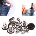 Miniatyrbild 4 av 5: 10st Pins för Jeans Instant Jean Button Pins för byxor Byt ut 10st